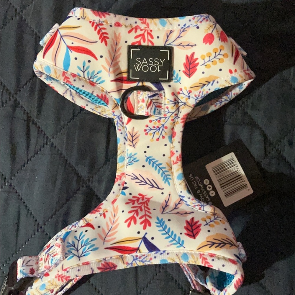 Sassy Woof Petal Pawfect Adjustable Harness Size Medium